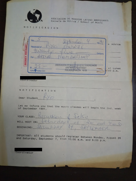 私の人生初のサルサクラス